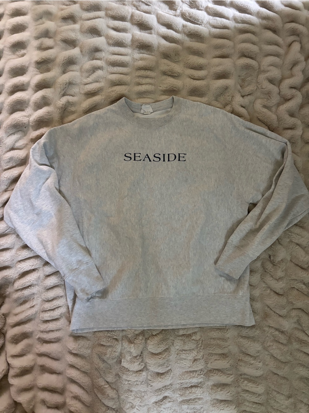 Champion Seaside Crewneck Sweatshirt - Light Gray